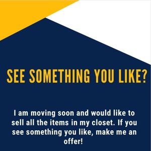 Feel free to make an offer!